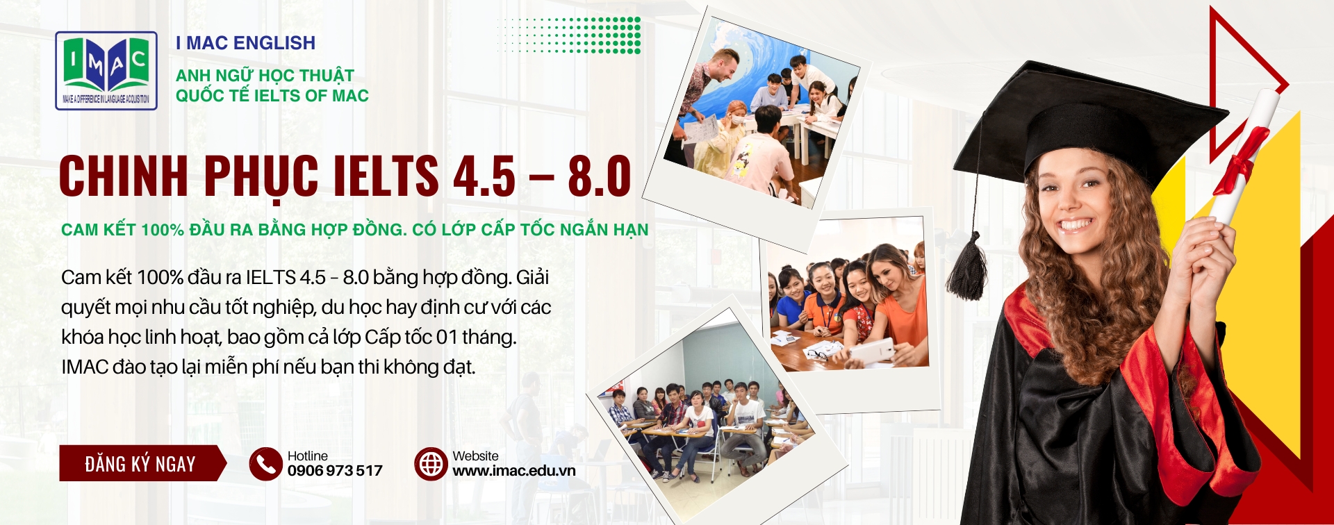 CHINH PHỤC IELTS 4.5 – 8.0